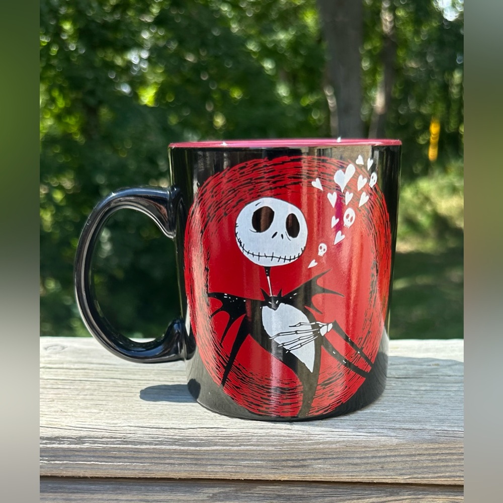 Nightmare before Christmas coffee mug.